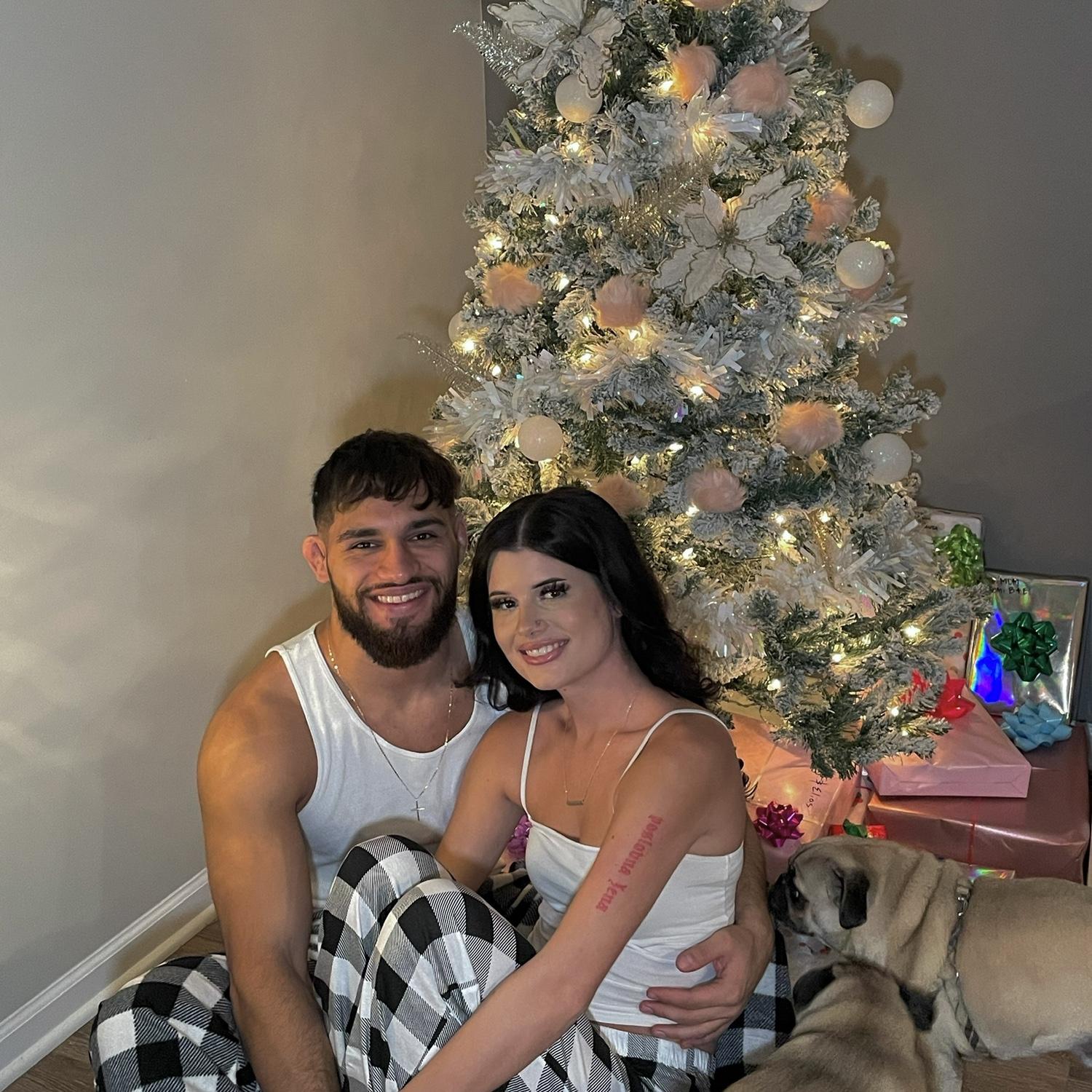 Our first Christmas together! December 2022.