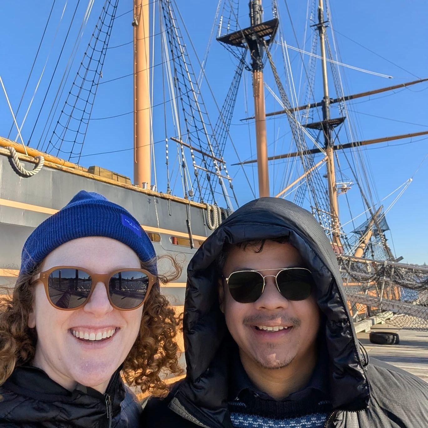 Big boats in Newport, RI