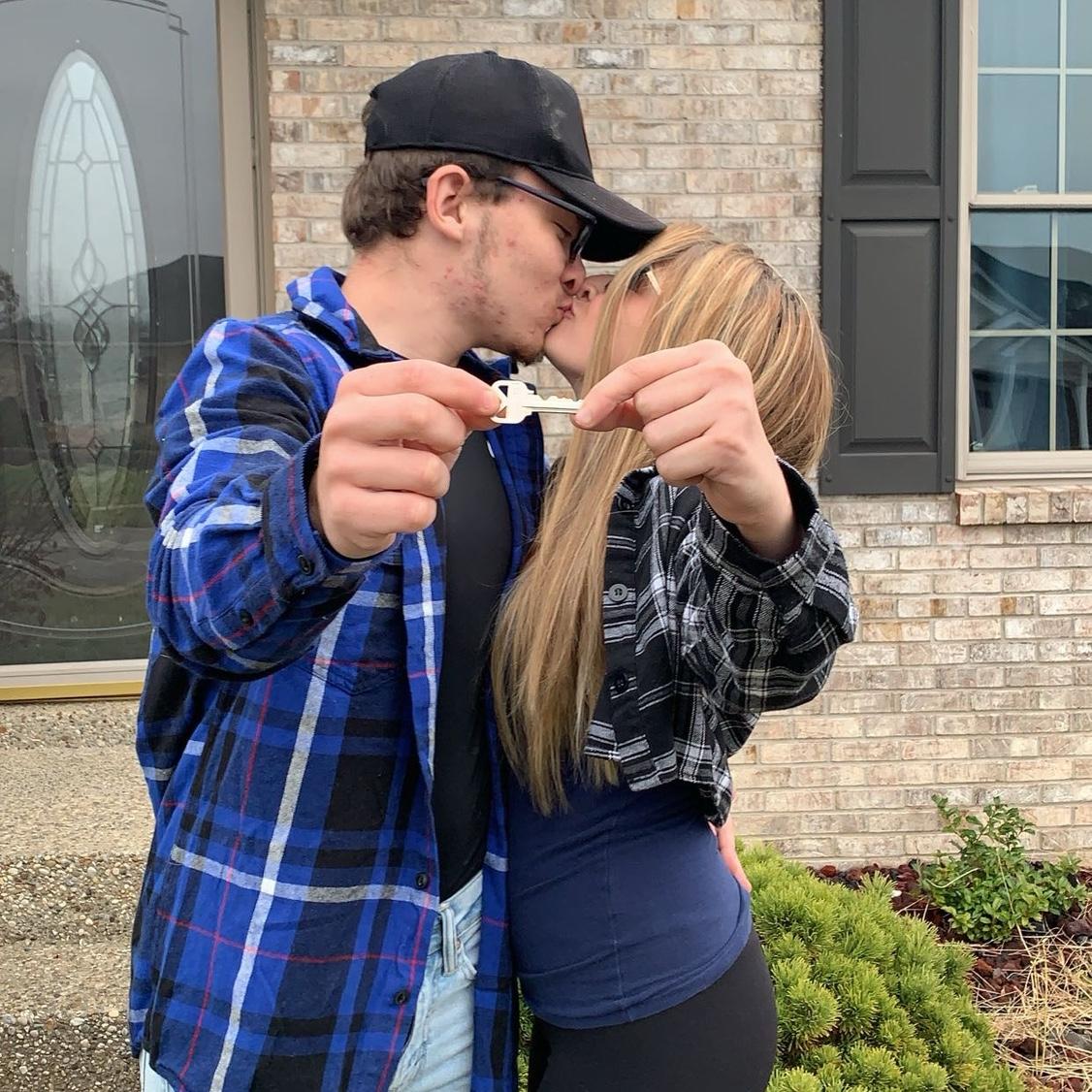 When we got the key to our house