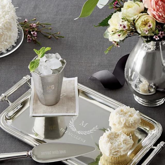 MARIPOSA Personalized Classic Serving Tray | Mark & Graham
