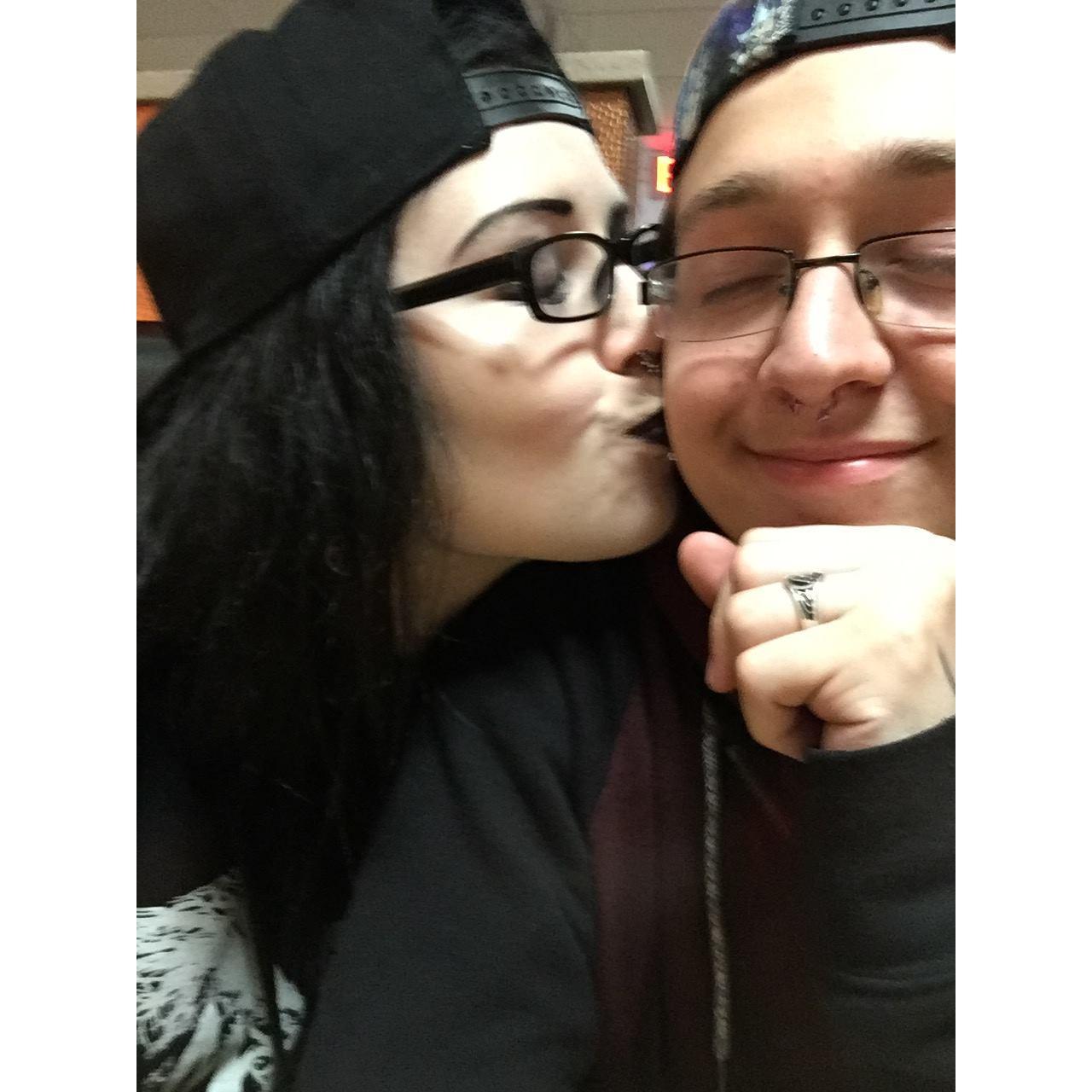 Snapped on a late night iHop trip.