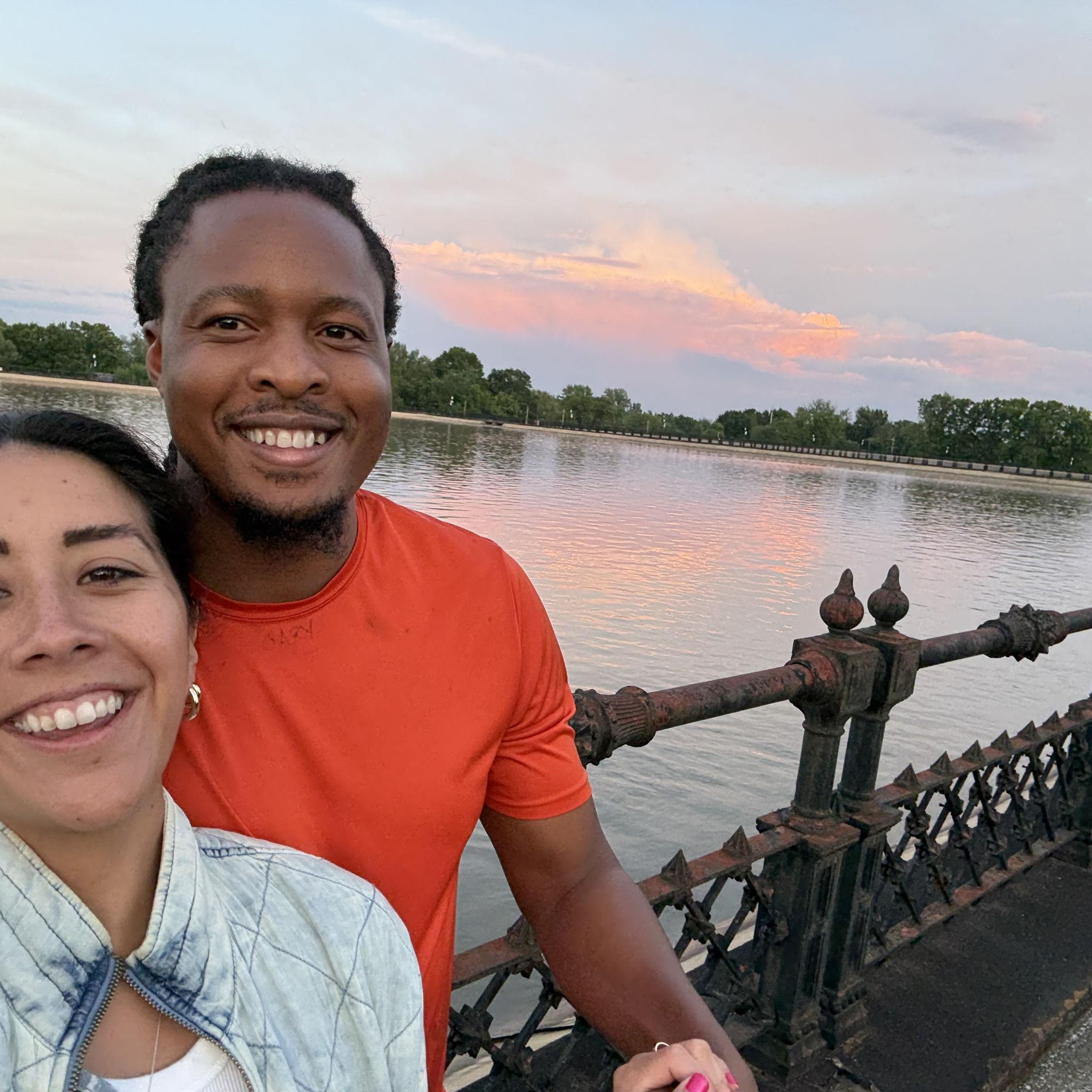 Living life alongside each other in the same city!