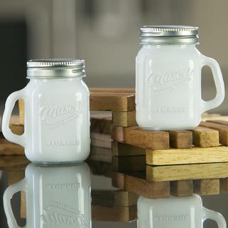 Salt & Pepper Shaker with Handle, Set of 4
