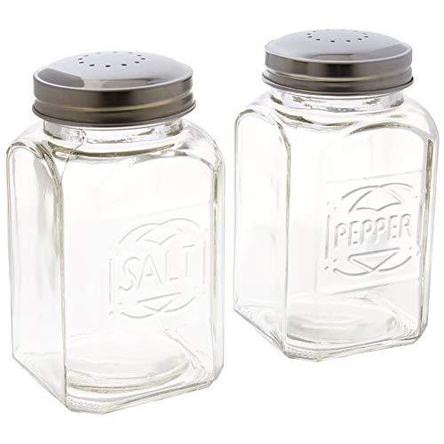 Home Essentials & Beyond 8996 Lifestyle Embossed Salt & Pepper Shaker