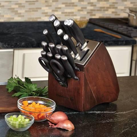 Calphalon® Contemporary Self-Sharpening 18-Piece Cutlery Set with SharpIN™ Technology