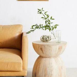 Betania Side Table, Hourglass