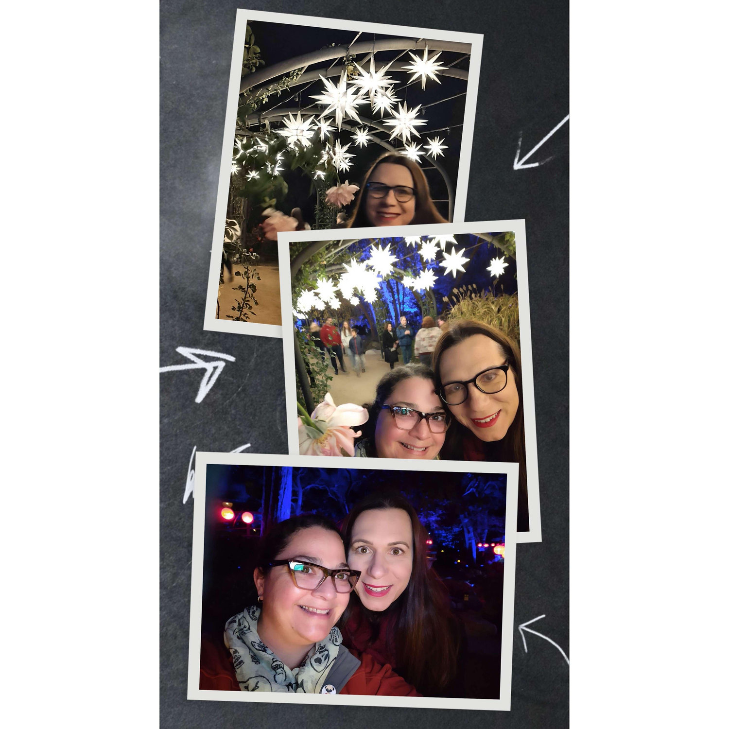 At Descanso Gardens for Enchanted Forest of Lights, Nov 2021