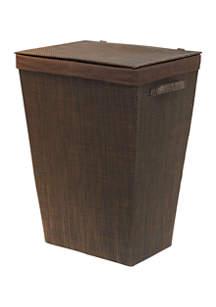 BaumFaux Wicker Hamper