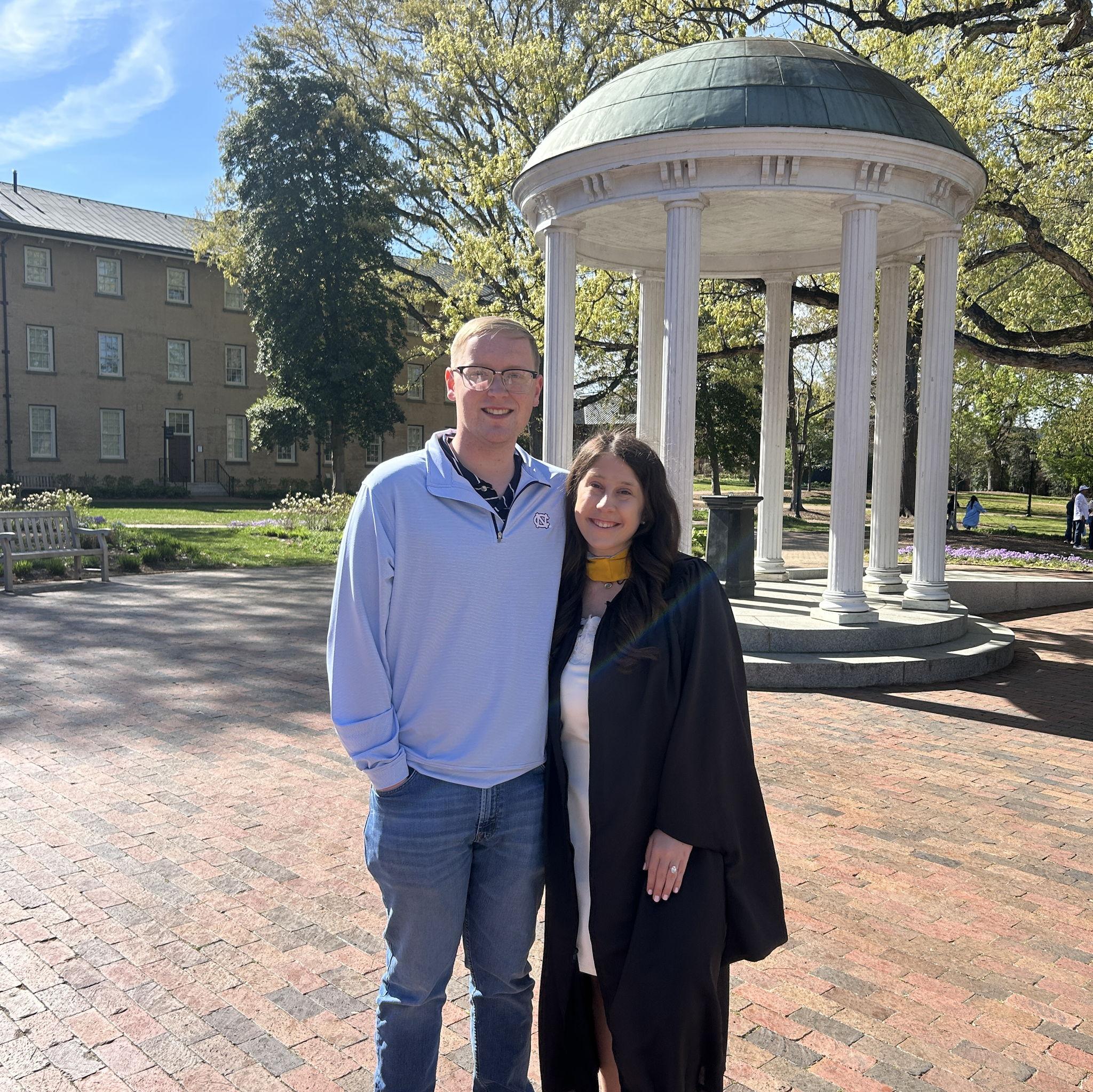 Taylor's graduation from UNC x2!