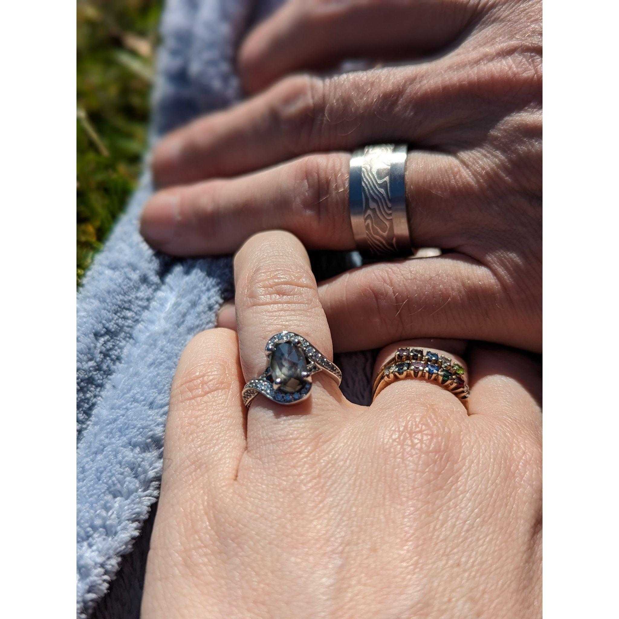 I was told that normally, you propose FIRST and then start planning a wedding. Trinity and I went and designed our rings together, and once they were made, I proposed. She said YES!