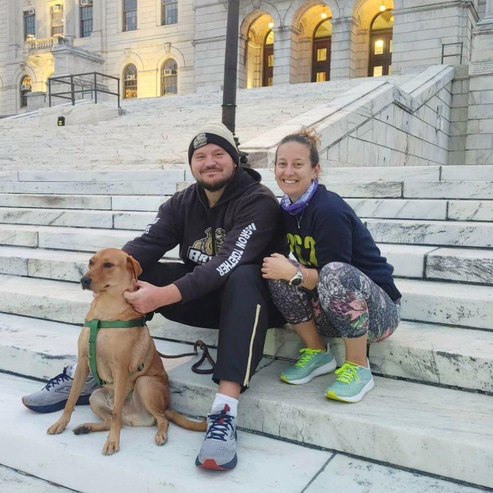 Benny's first November Project workout