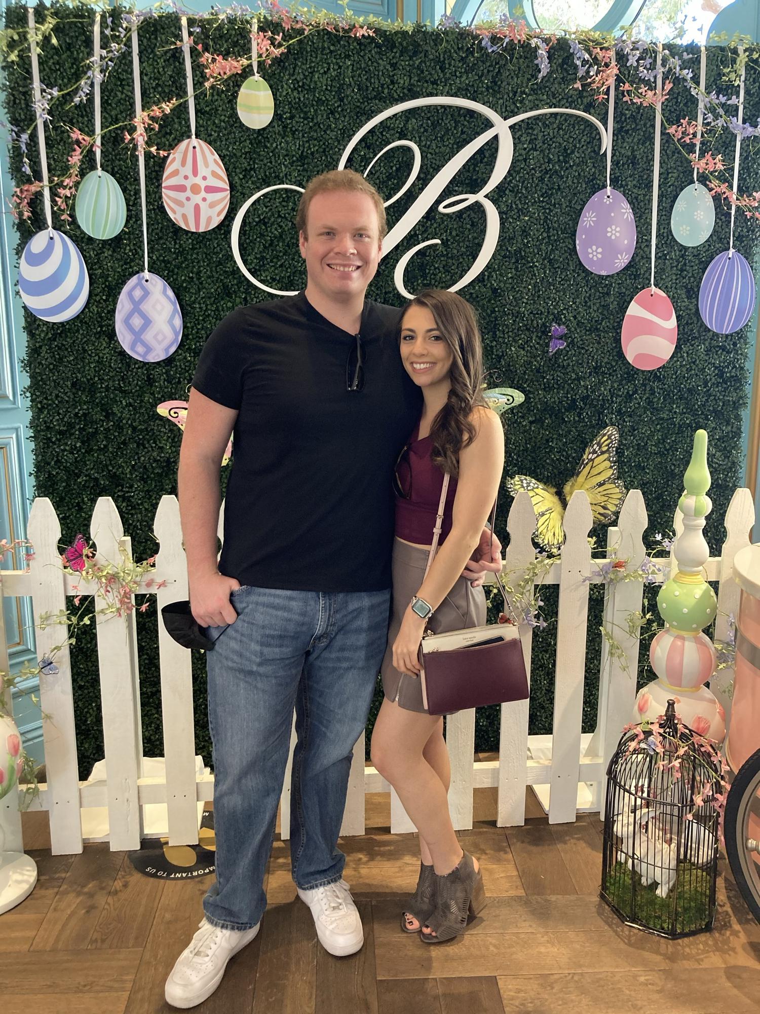 Us enjoying an Easter Brunch in Las Vegas
