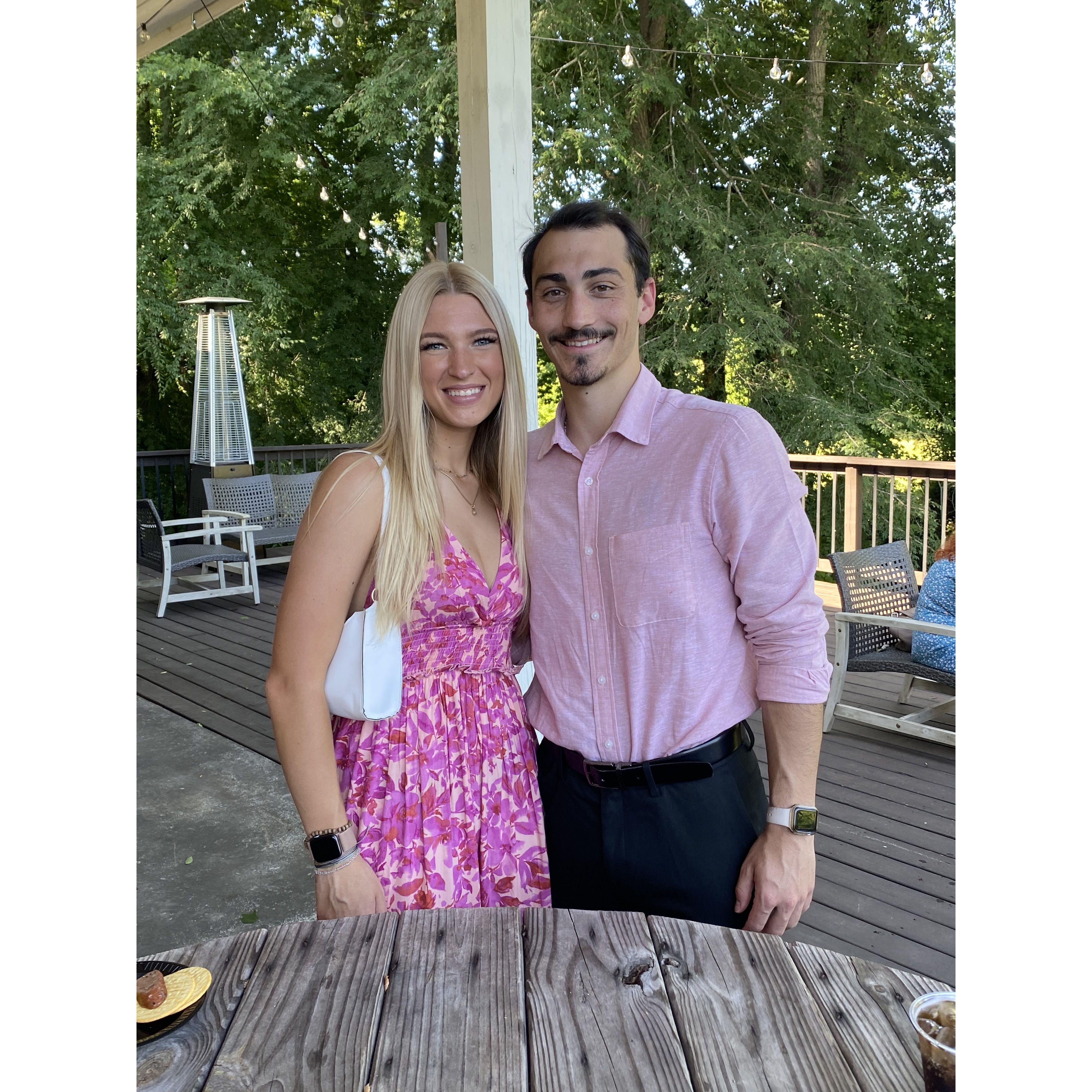 Kinley and Conner at Cody and Bria's Wedding