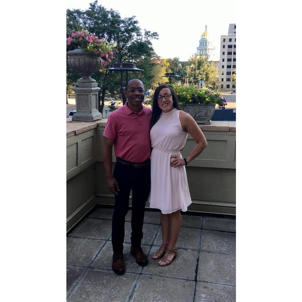 Overlooking Colorado's Capital, but we do a pretty good job cleaning up! August 2017