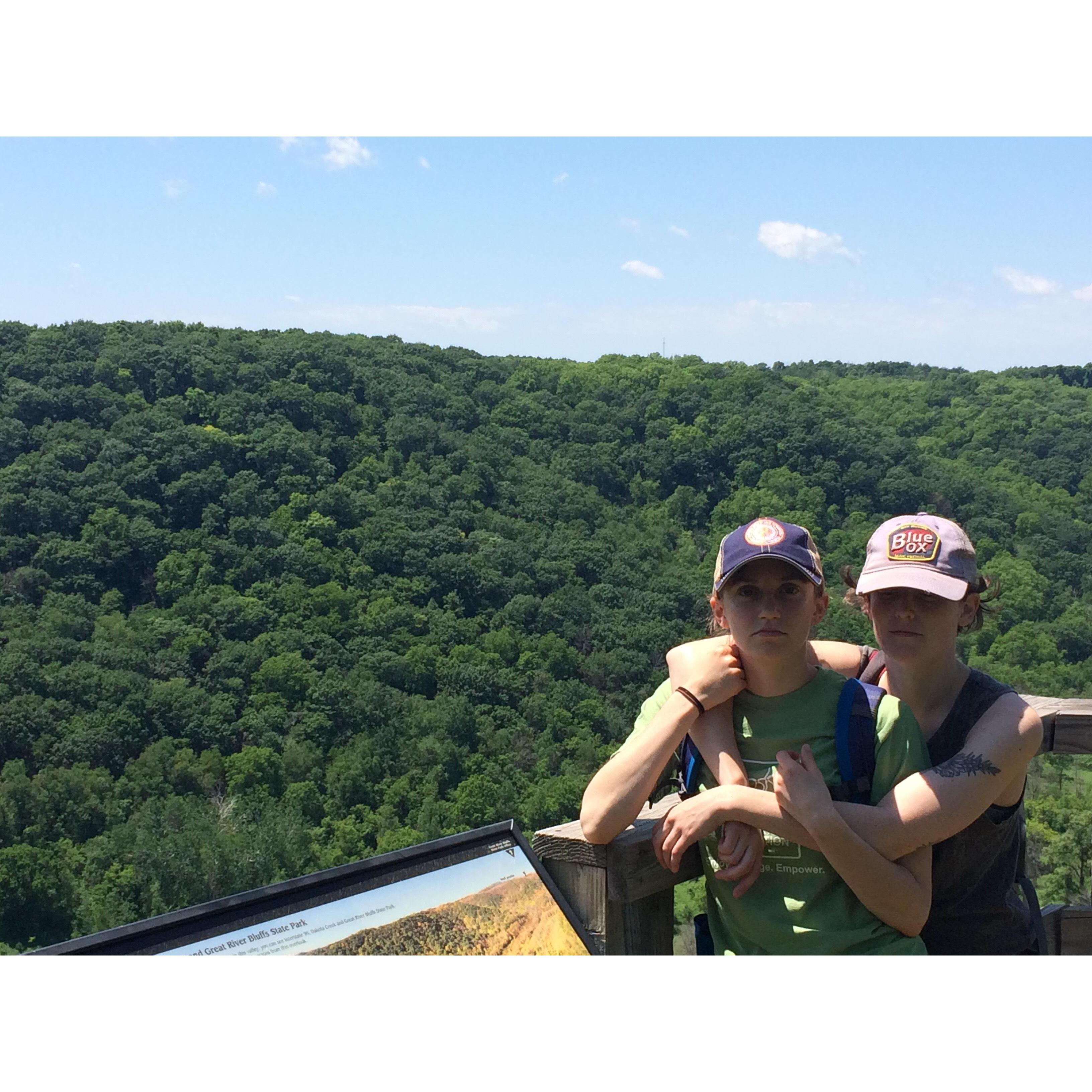 We love the outdoors.