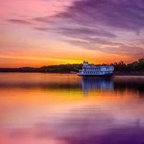 River Sunset Cruise on our Honeymoon