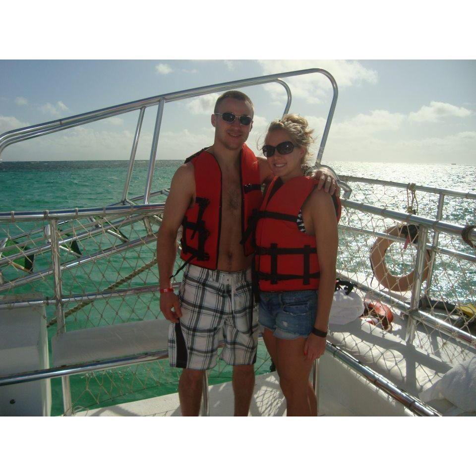 Swimming with Sharks and Sting Rays in the Dominican Republic!