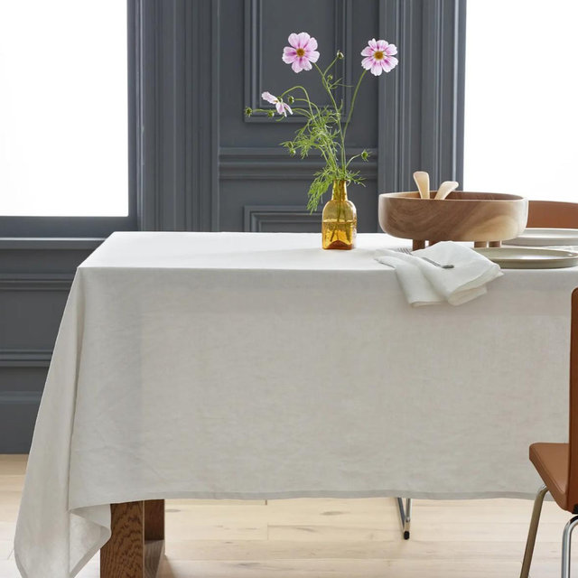 European Linen Tablecloth - 70x90"