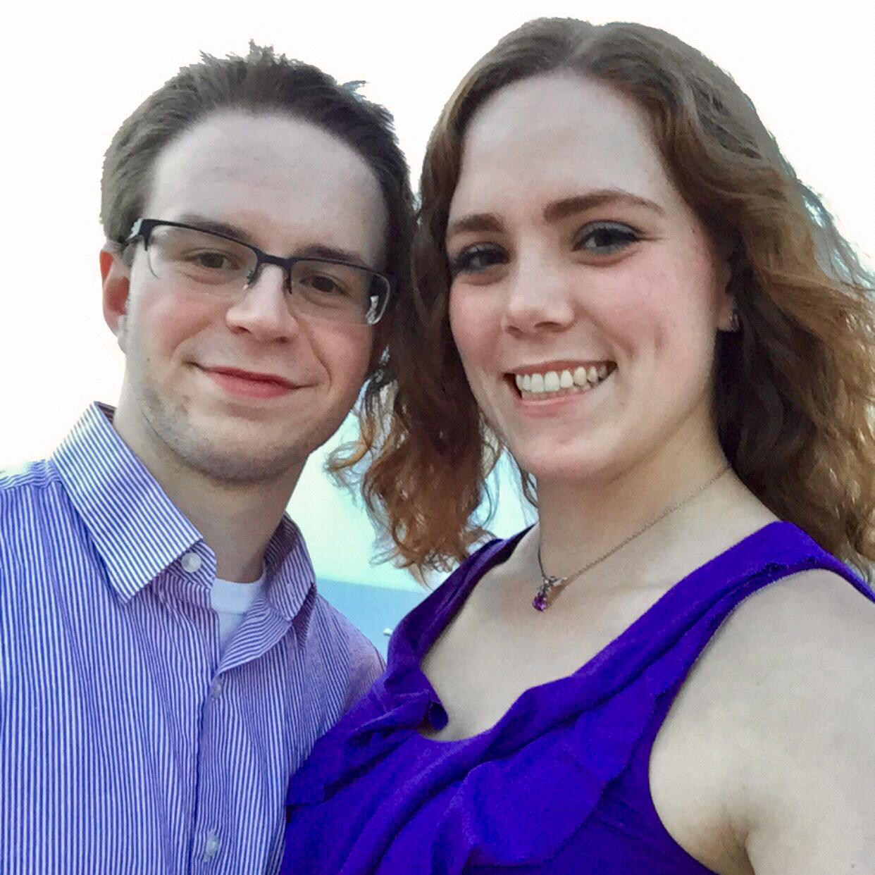 To commemorate six months of being together, we went out to dinner by the Long Island Sound in July 2015.