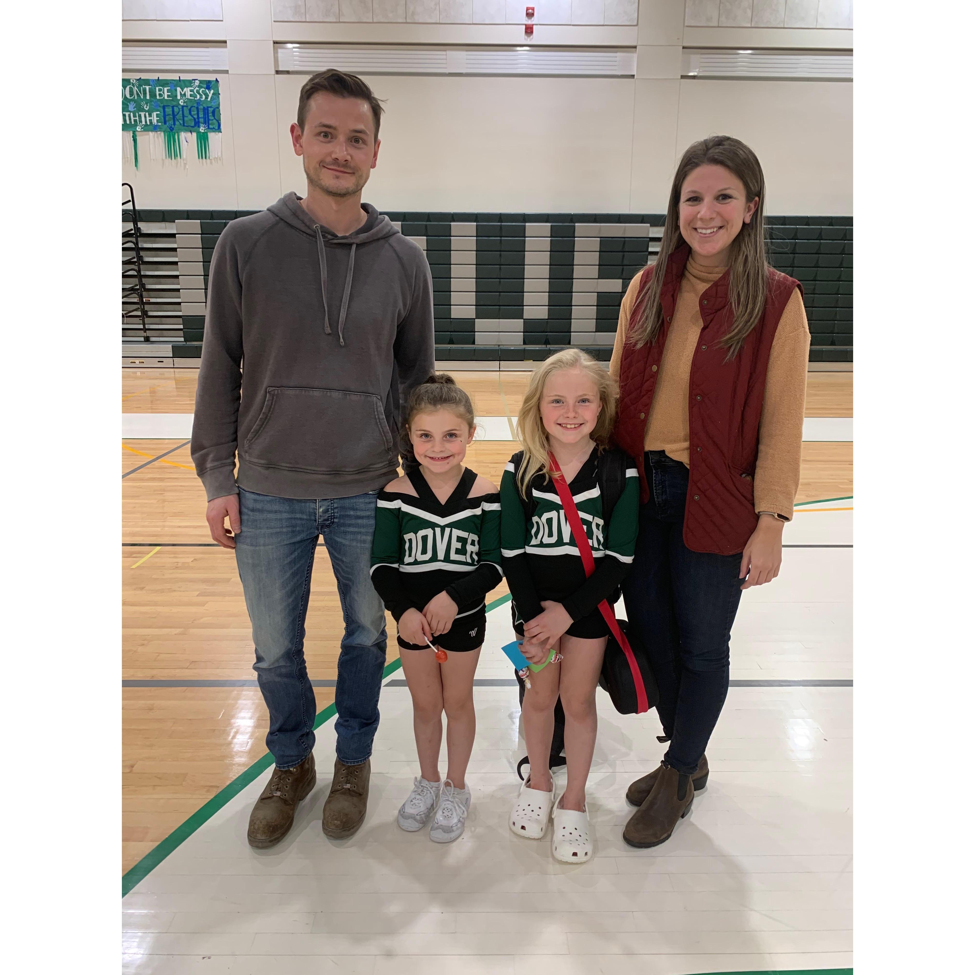 Our favorite cheerleaders, Reese& Stella!