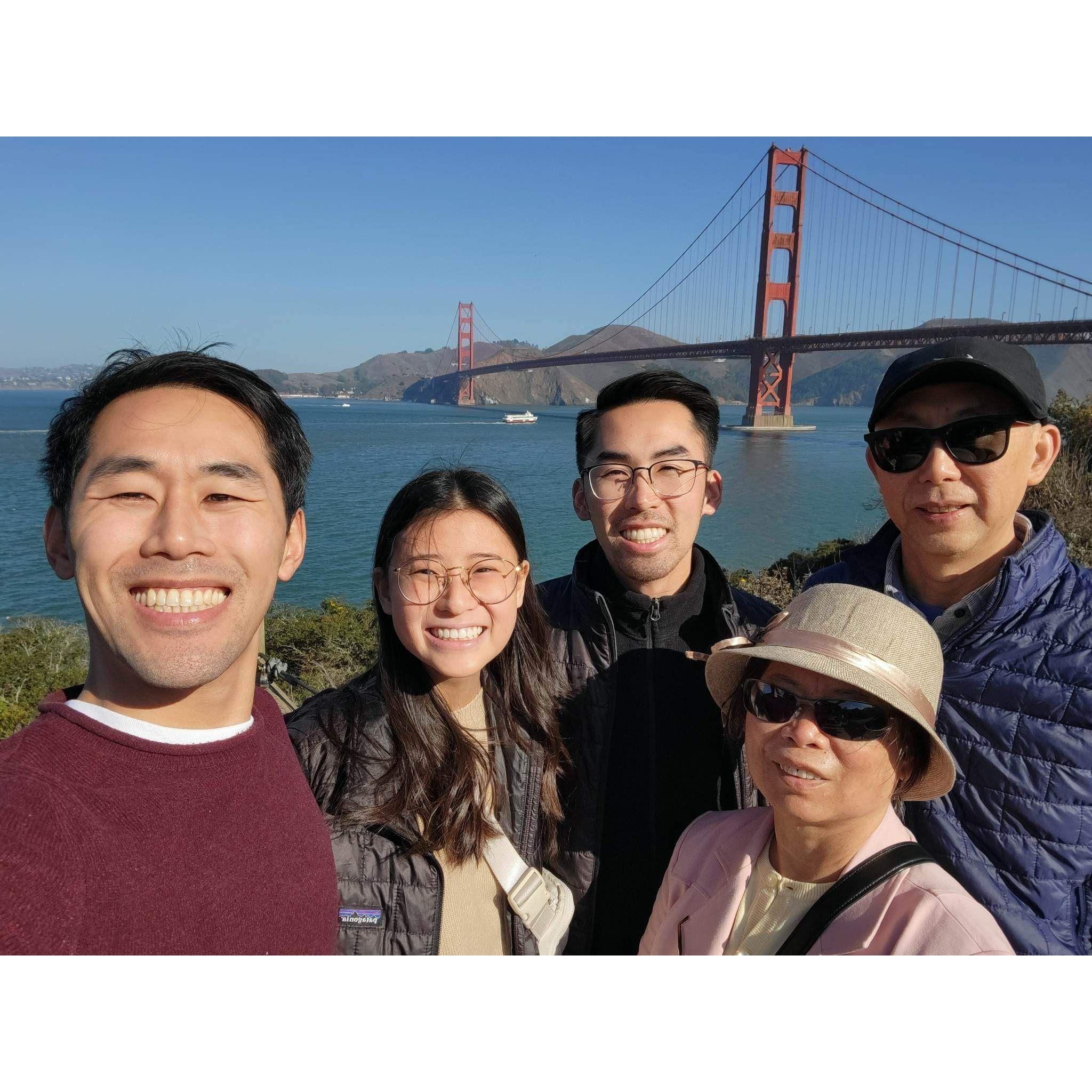 san francisco with angelo's family :)