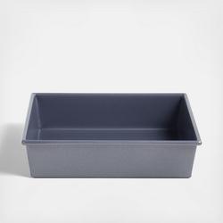 Crate & Barrel Slate Blue 9x13 Rectangular Cake Pan + Reviews