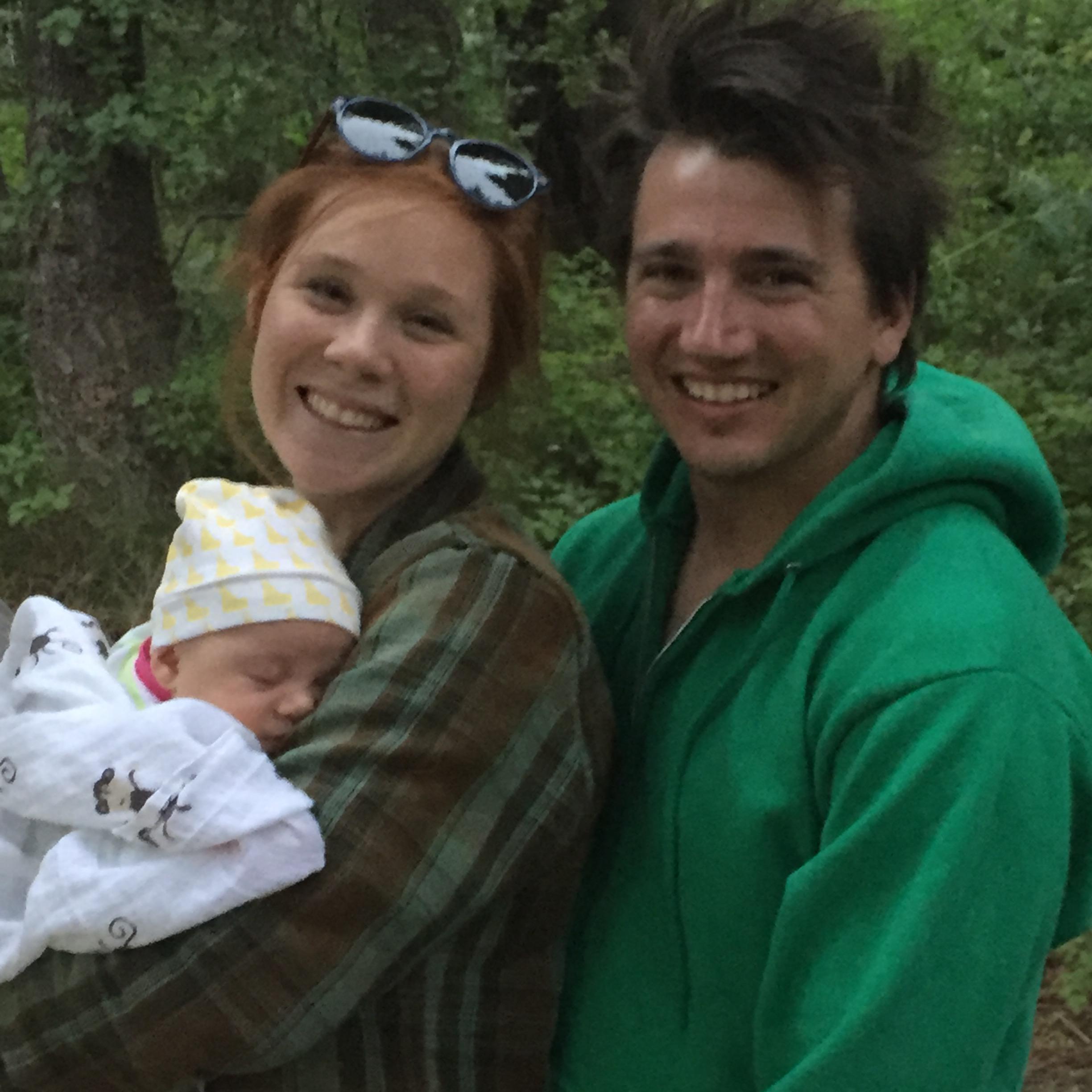 Korra's first camping trip. July 2016