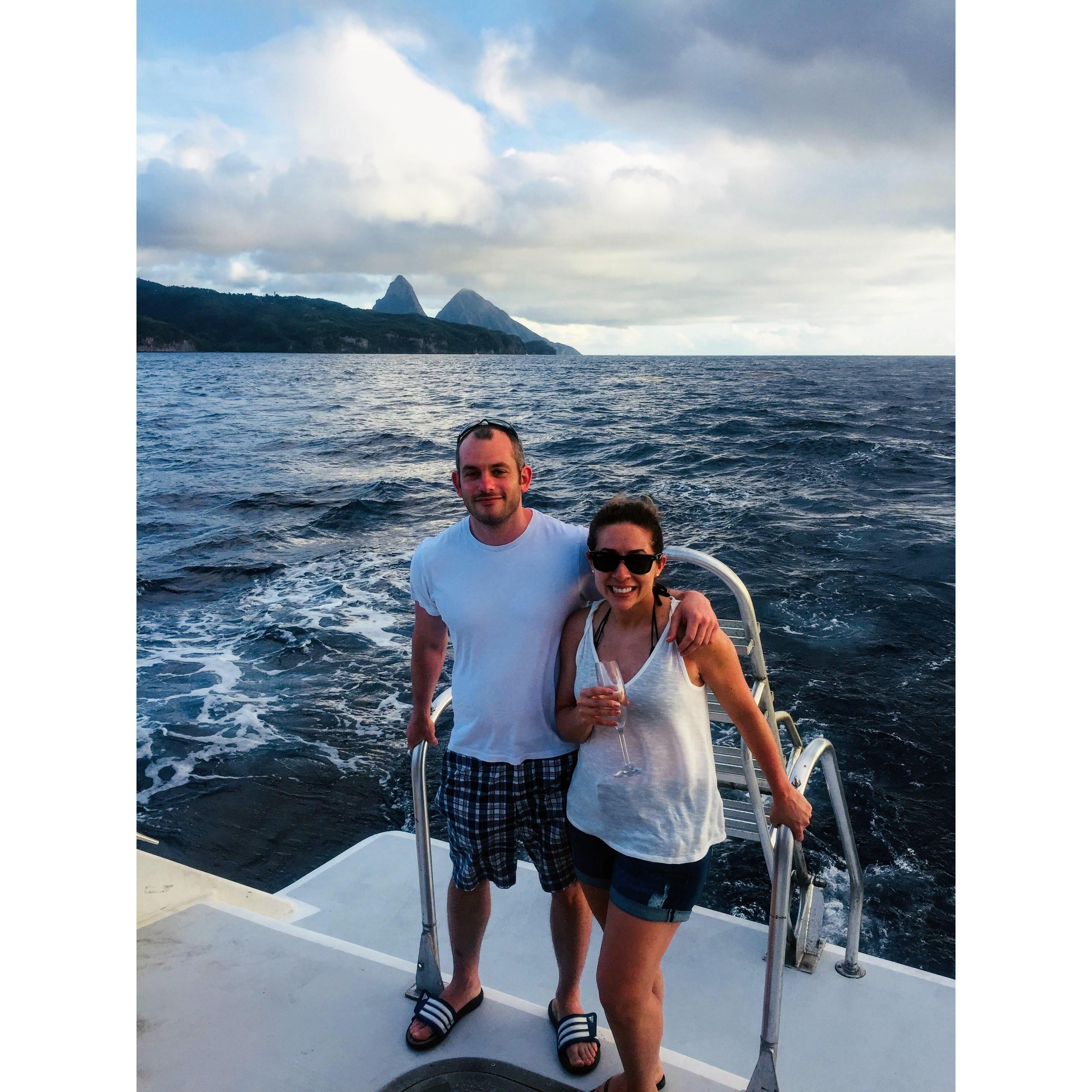 2018 winter getaway in St. Lucia