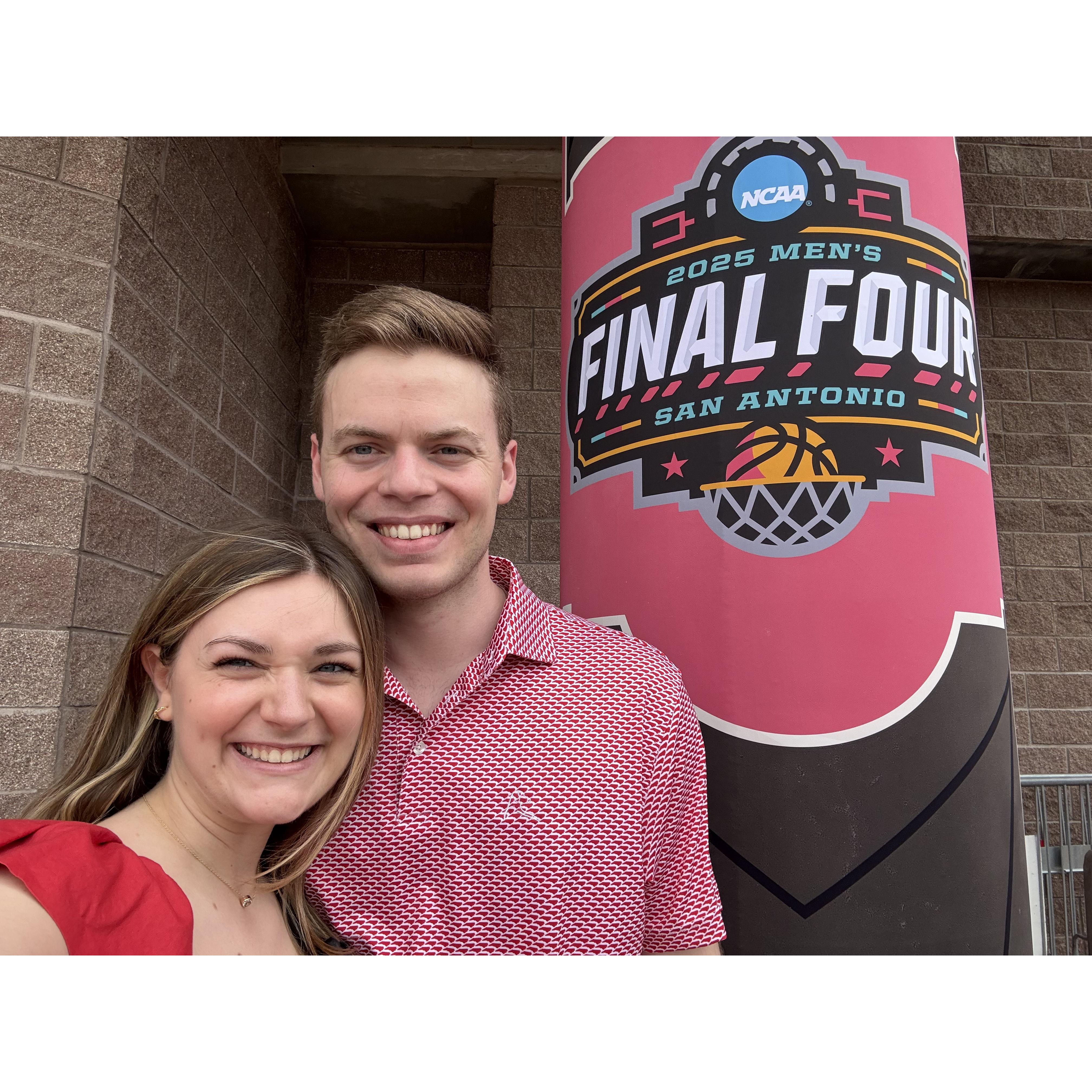 Price and Erin finally got to cross an item off their bucket list and attended March Madness together!