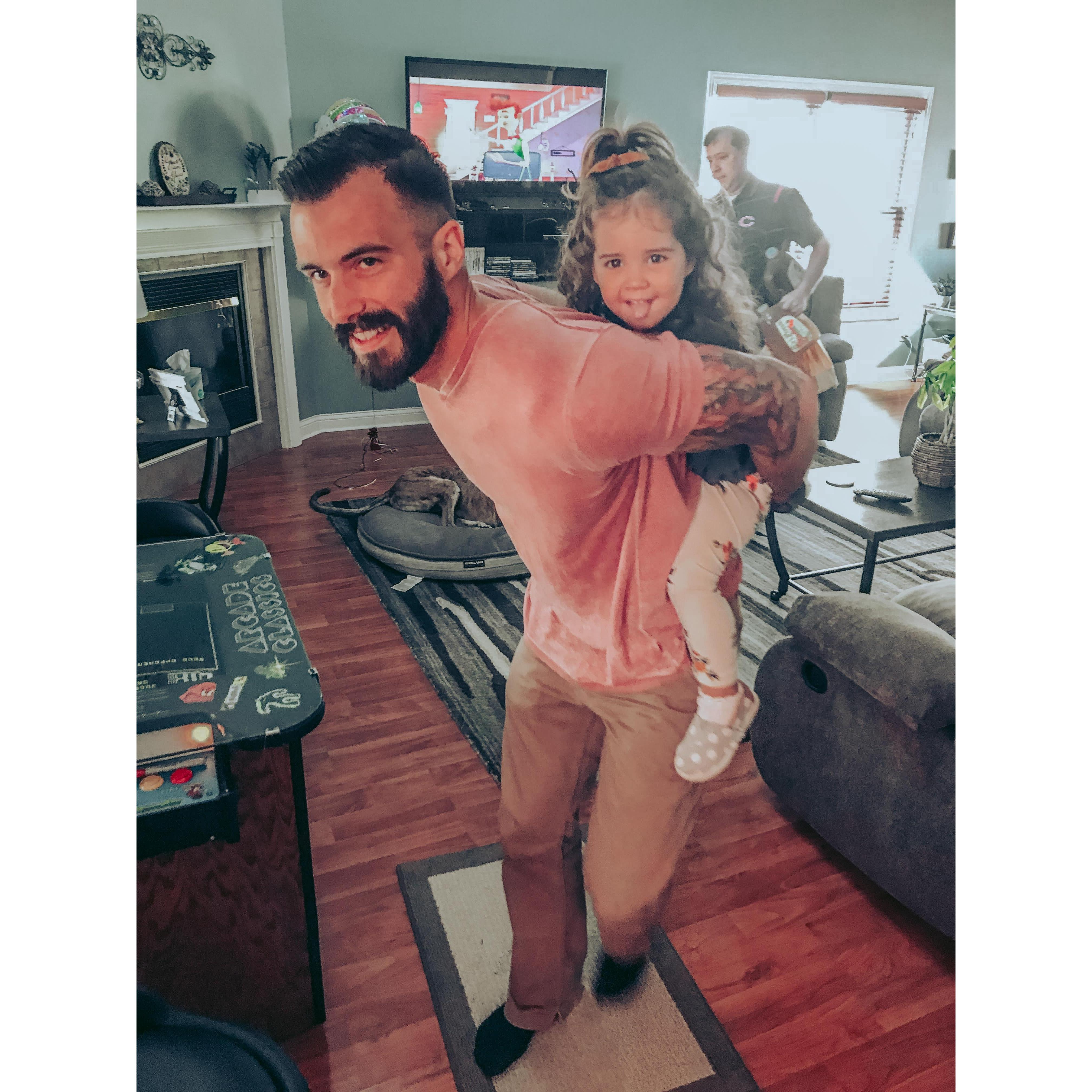 Teej's first trip to Indiana