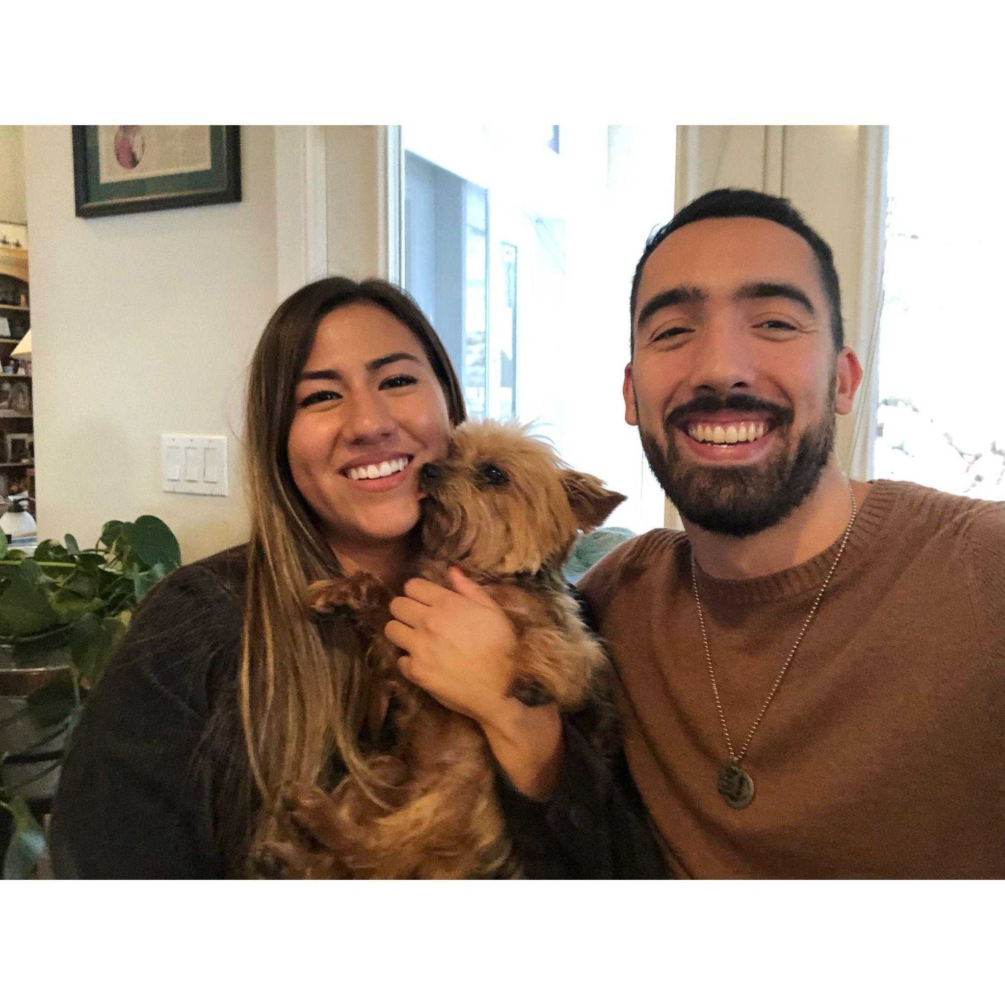 Our first Thanksgiving together!
