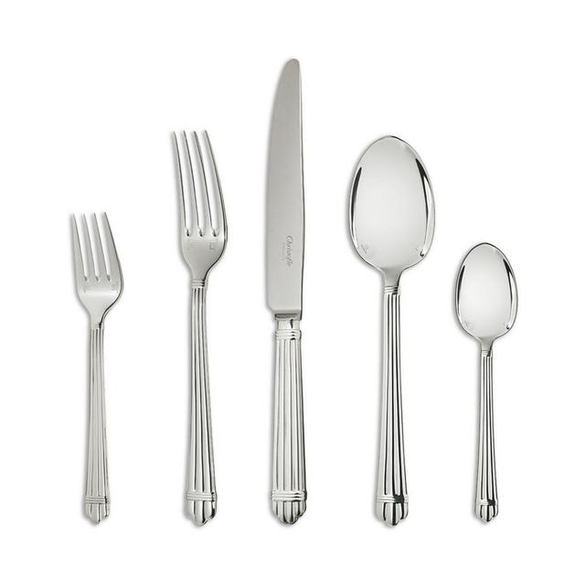 Christofle Aria Silverplate 5 pc. Flatware Set