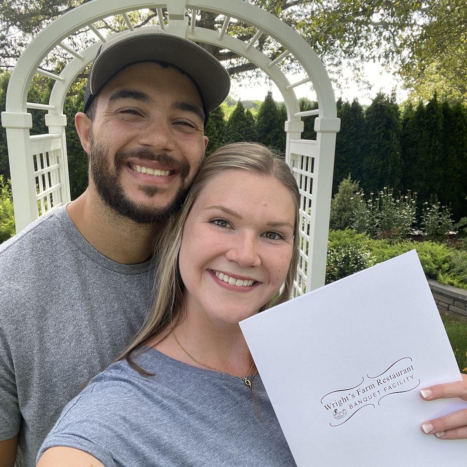 Venue booked! We can't wait to celebrate with you - Harrisville, RI 07.2025