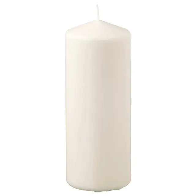 FENOMENUnscented block candle, natural7 ¾ "