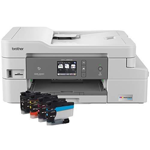 Brother MFC-J995DW INKvestmentTank Color Inkjet All-in-One Printer with Mobile Device and Duplex Printing, Up To 1-Year of Ink In-box