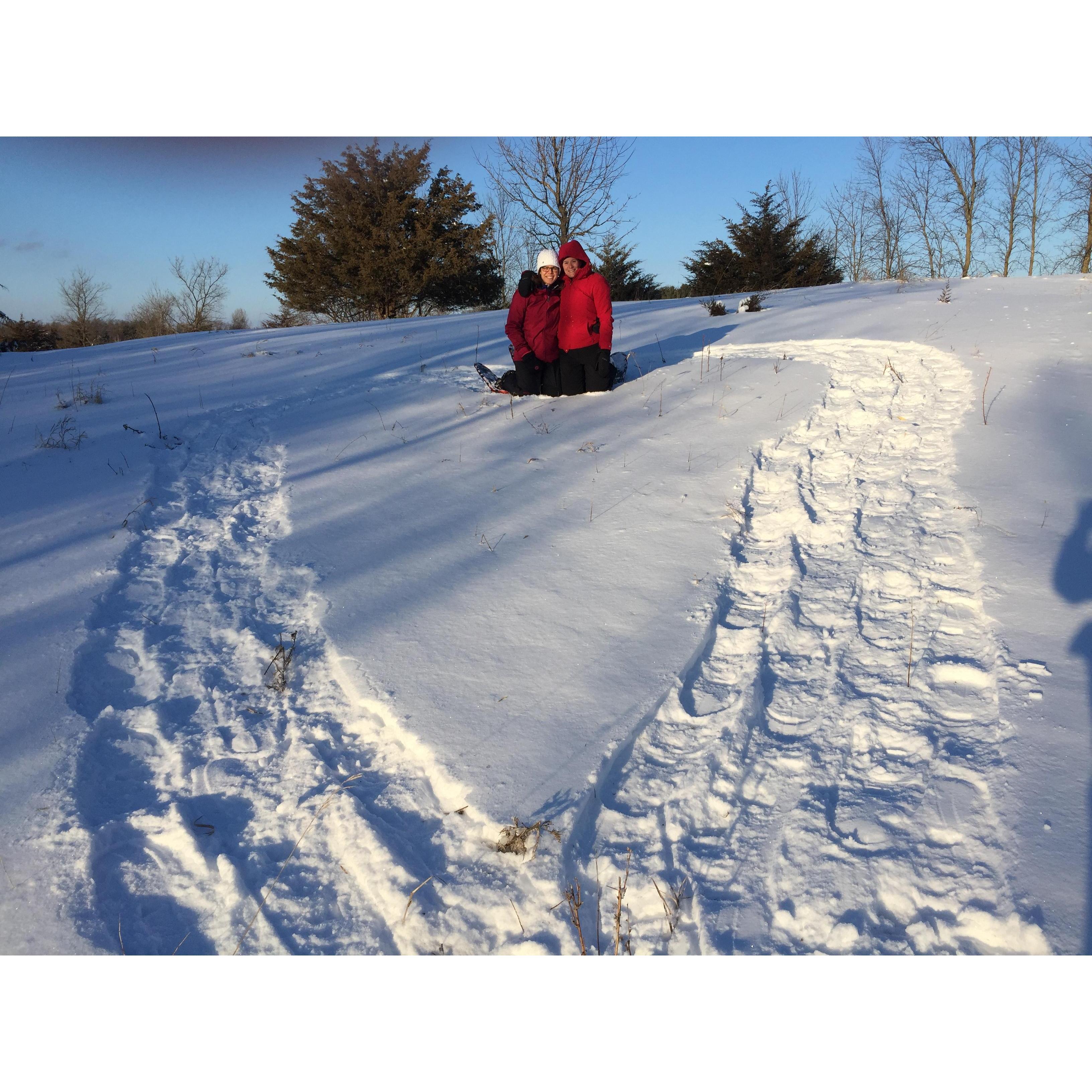 We love snow!