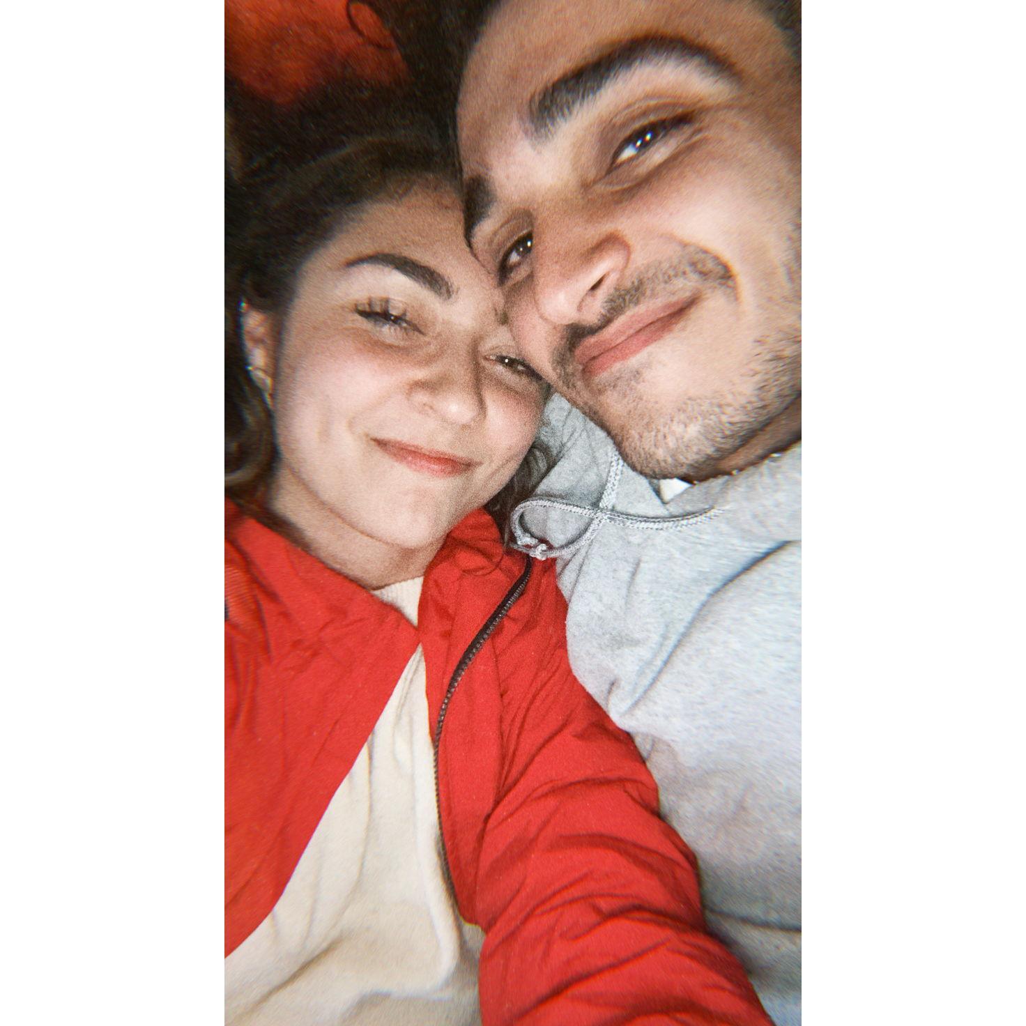 If there's any love language we both really can vibe with, it's quality time and physical touch...