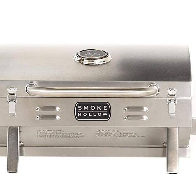 Masterbuilt SH19030819 Propane Tabletop Grill, 1 Burner, Stainless Steel