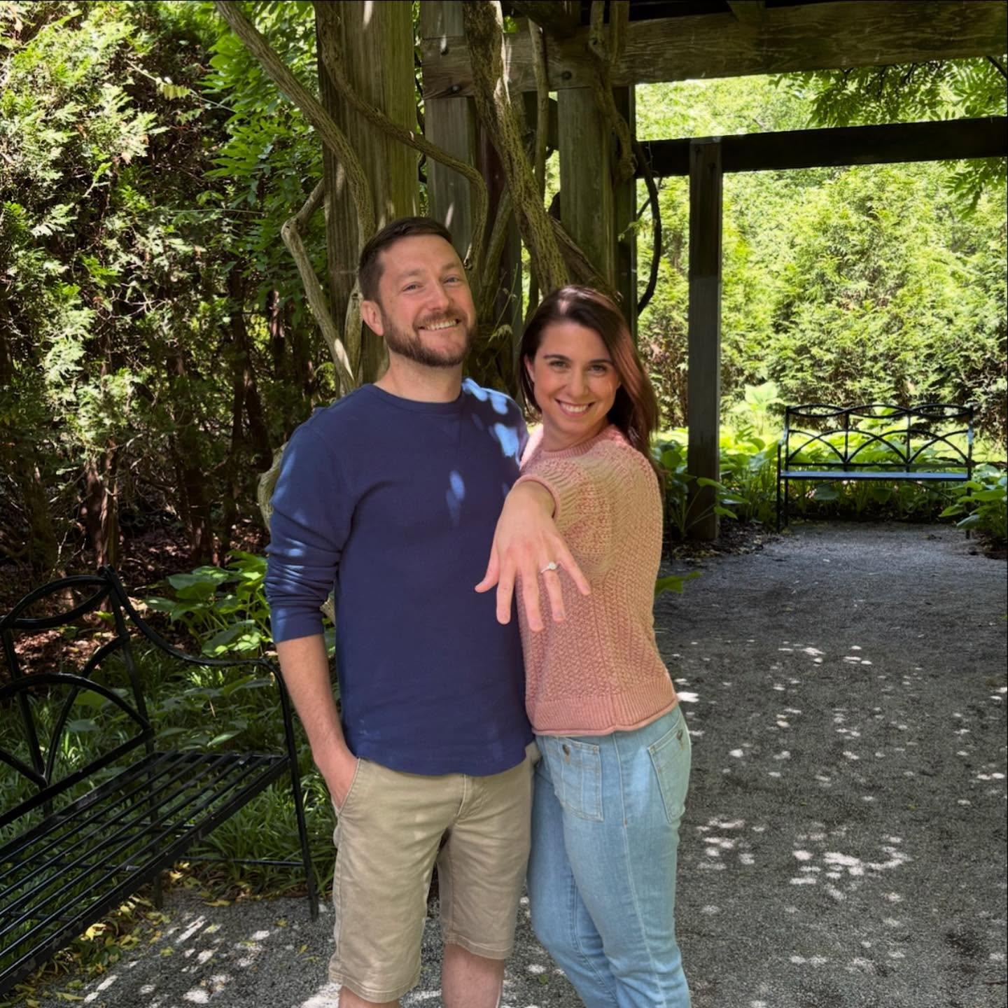 Getting Engaged at Longwood Gardens!