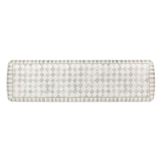 Mackenzie-Childs Sterling Check GelPro Comfort Mat, 20" x 72"