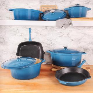 Neo 11 in. Cast Iron Square Grill Pan
