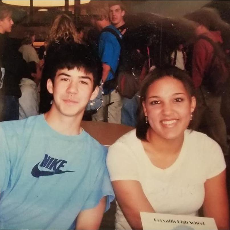 Our first picture together! June 2007