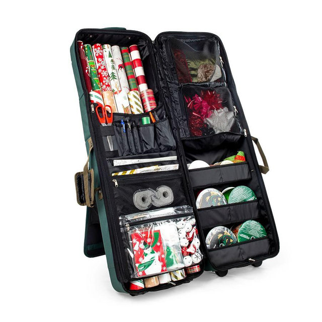 Deluxe Gift Wrap Storage Bag, 42"L X 10"H
