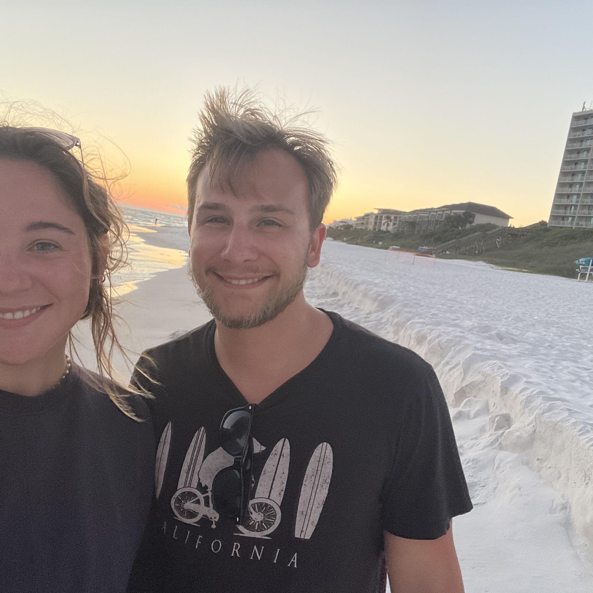 Beahc trip with Bri's family 2023 (I think)!