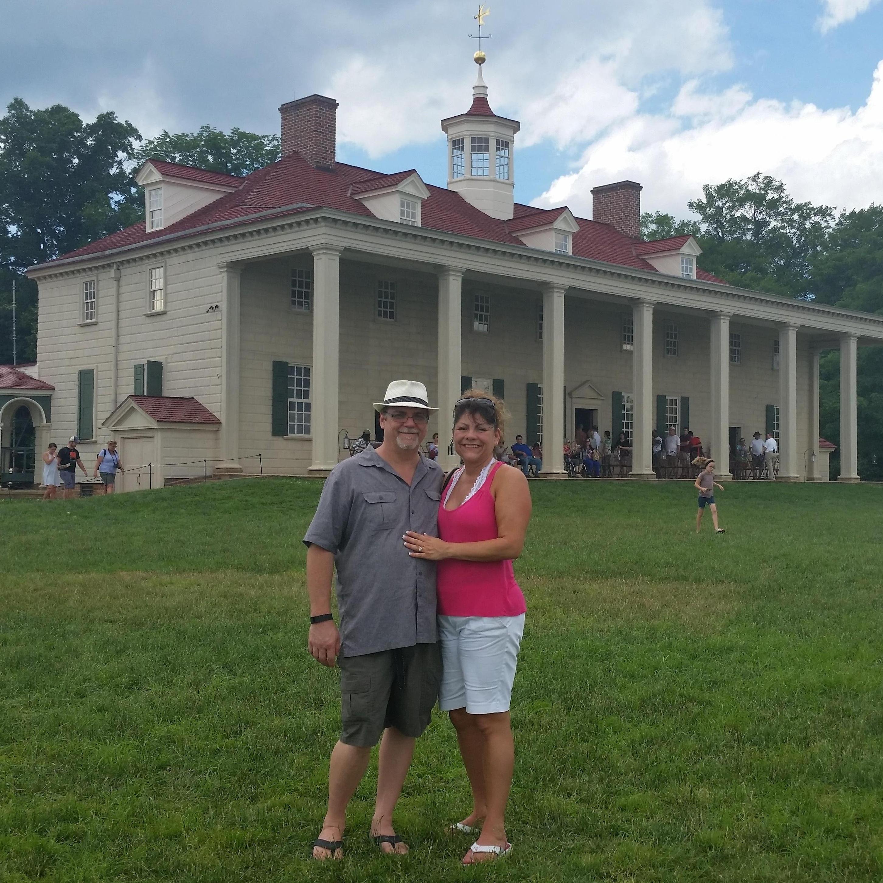 George Washington's Home
Mount Vernon, Virginia
July 8 2016