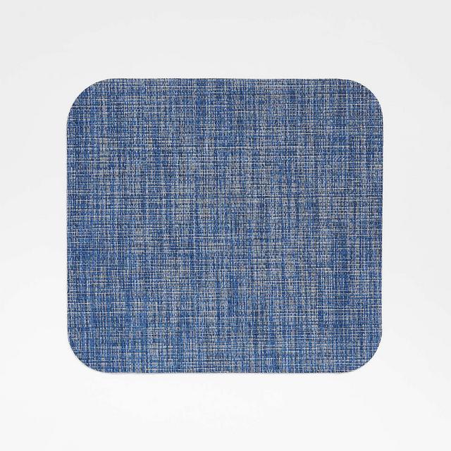 Chilewich ® Blue Rounded Square Crepe Placemat