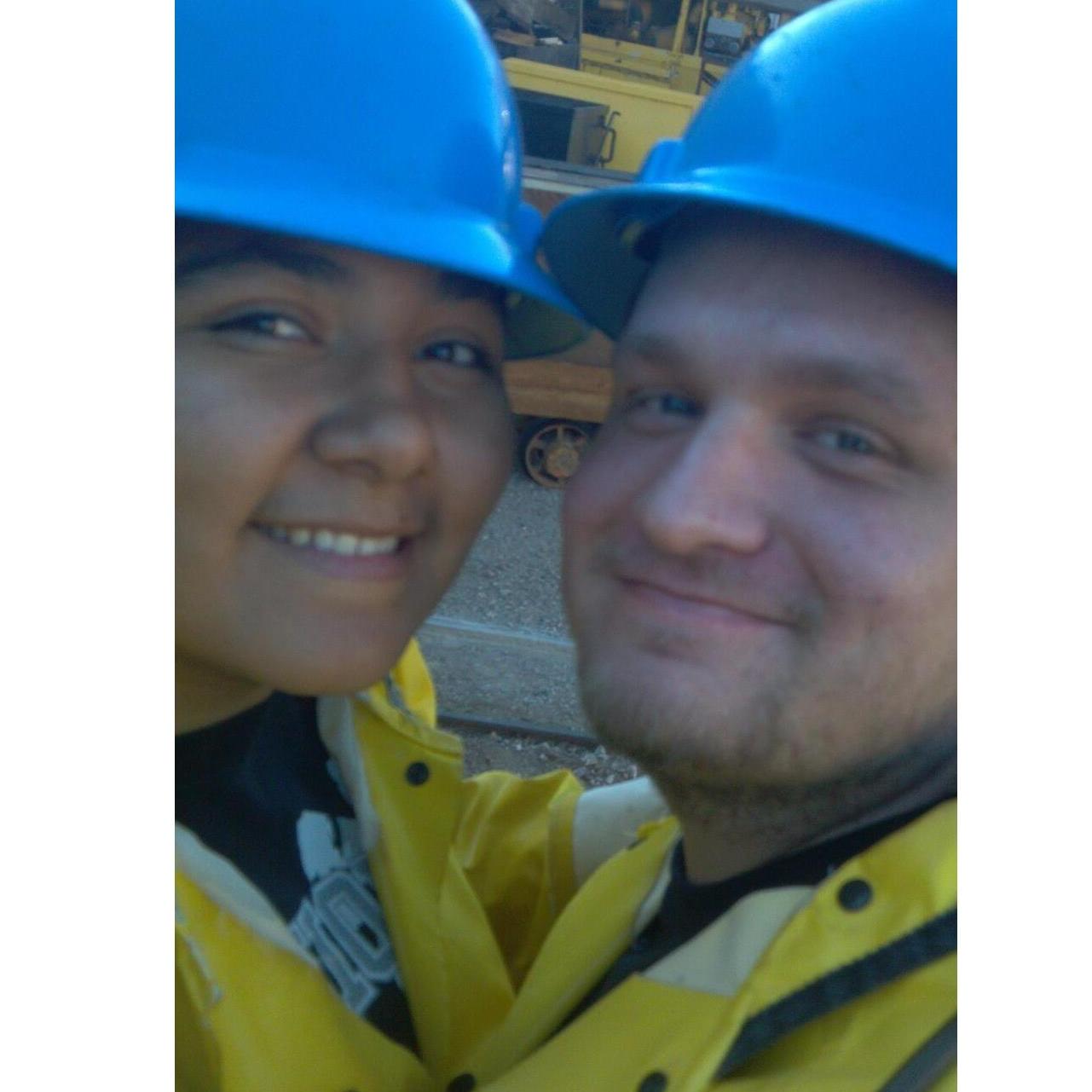 One of our first road trips, we went to Bisbee and toured the copper mine there.
