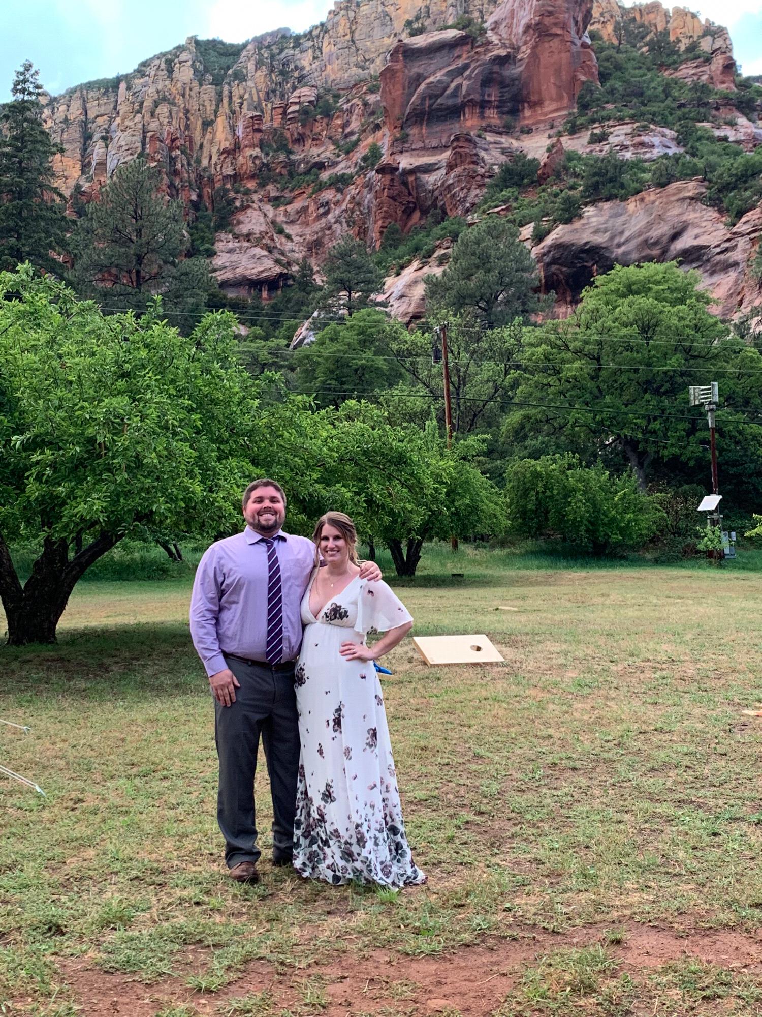 Our friends Stephanie and Kelley's wedding in Sedona, AZ.
