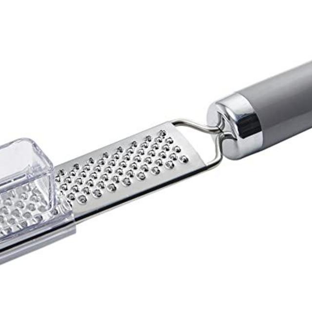 Kitchenaid KC296OHGSA Classic Stainless Steel Zester/Fine Grater, One Size, Storm Gray