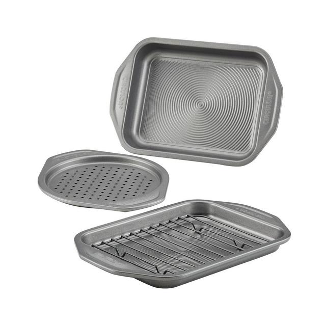 Circulon Total Nonstick Toaster Oven & Personal Pizza Pan 4-Pc. Baking Set
